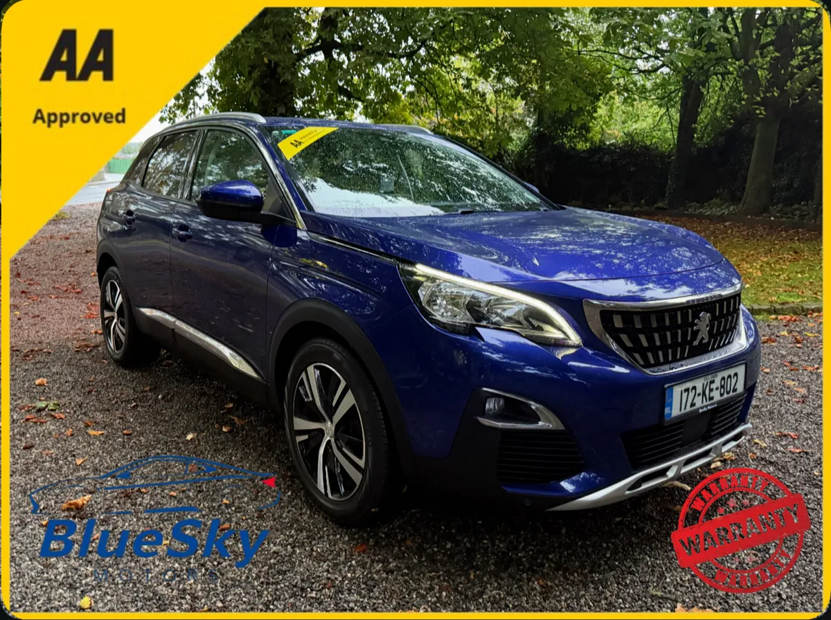 1 Year Warranty Peugeot 3008 Automatic Huge Spec - Image 1