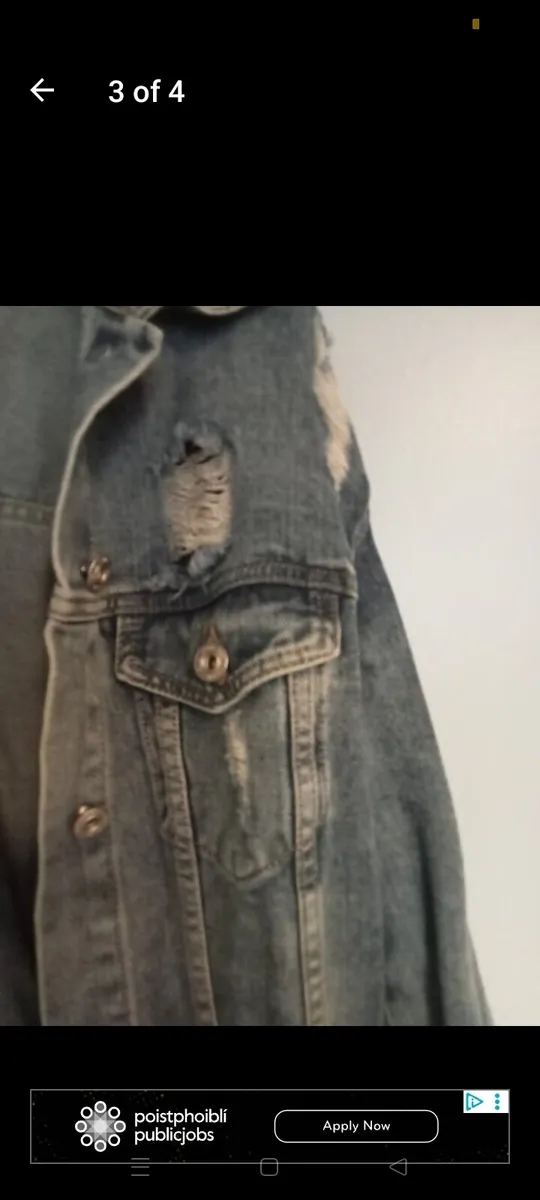 Ladies denim jackets size 8_10 - Image 3