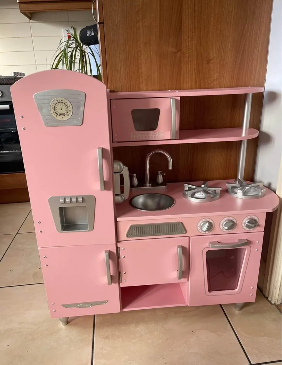 Wooden play kitchen - Image 1