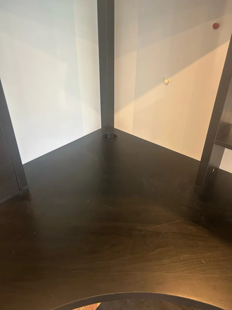 Black Study Desk - Image 4