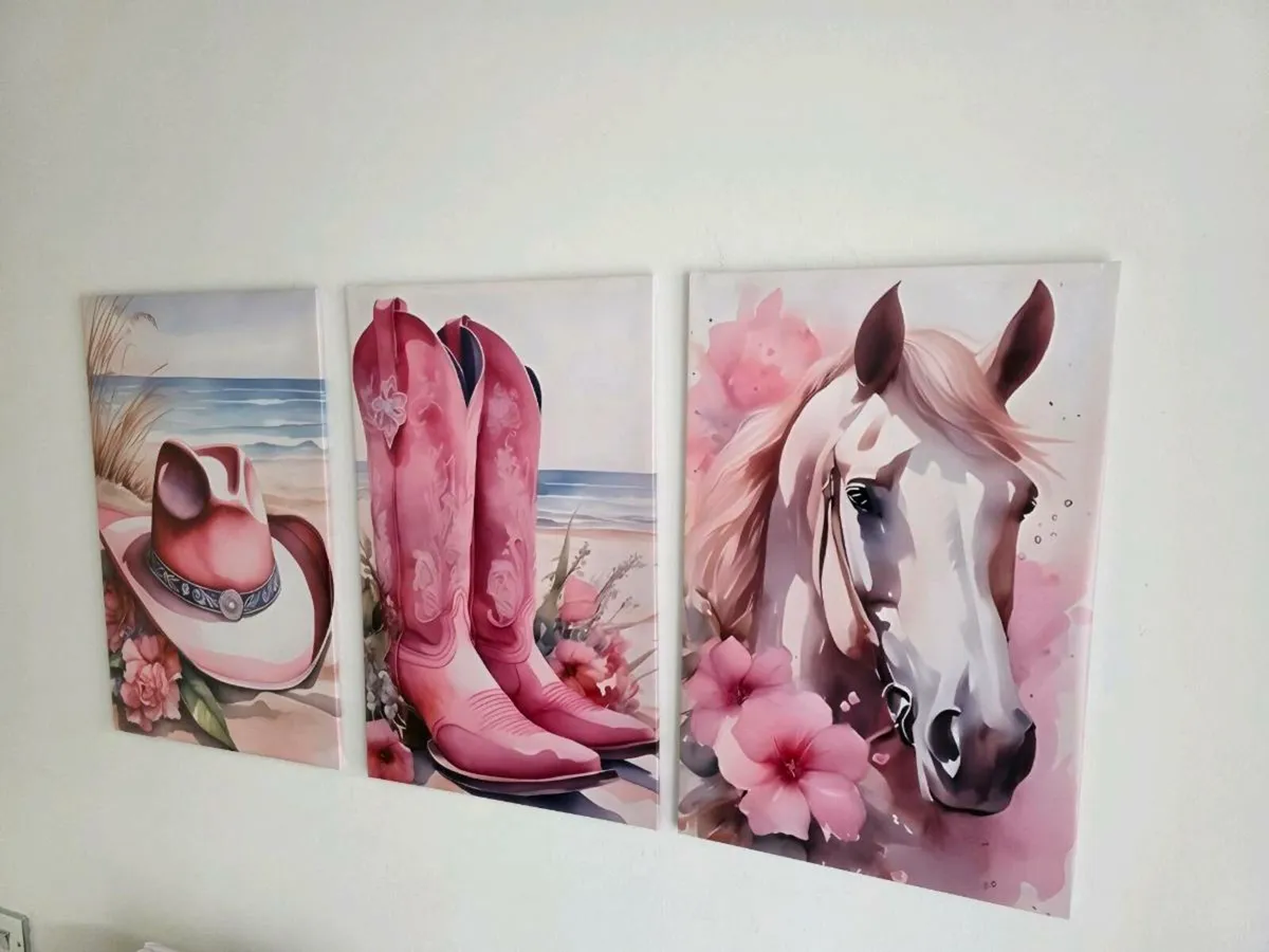 Kids room 3 canvas 35x55cm each - Image 3