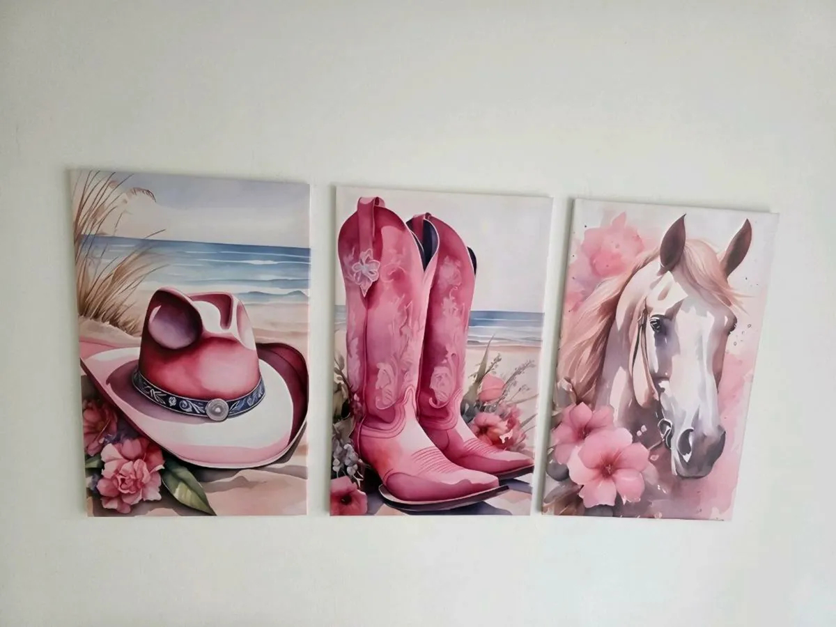 Kids room 3 canvas 35x55cm each - Image 4