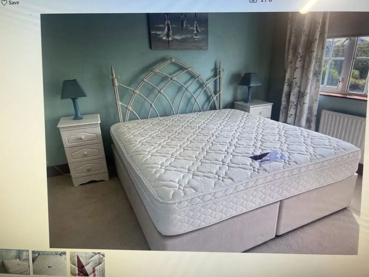 Superking Odearest bed with drawers - Image 1