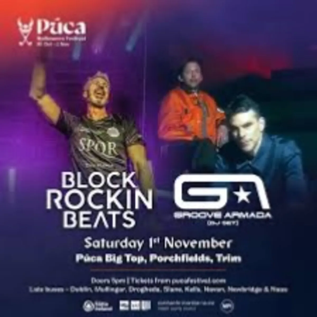 Block Rockin Beats Tickets Púca Festival