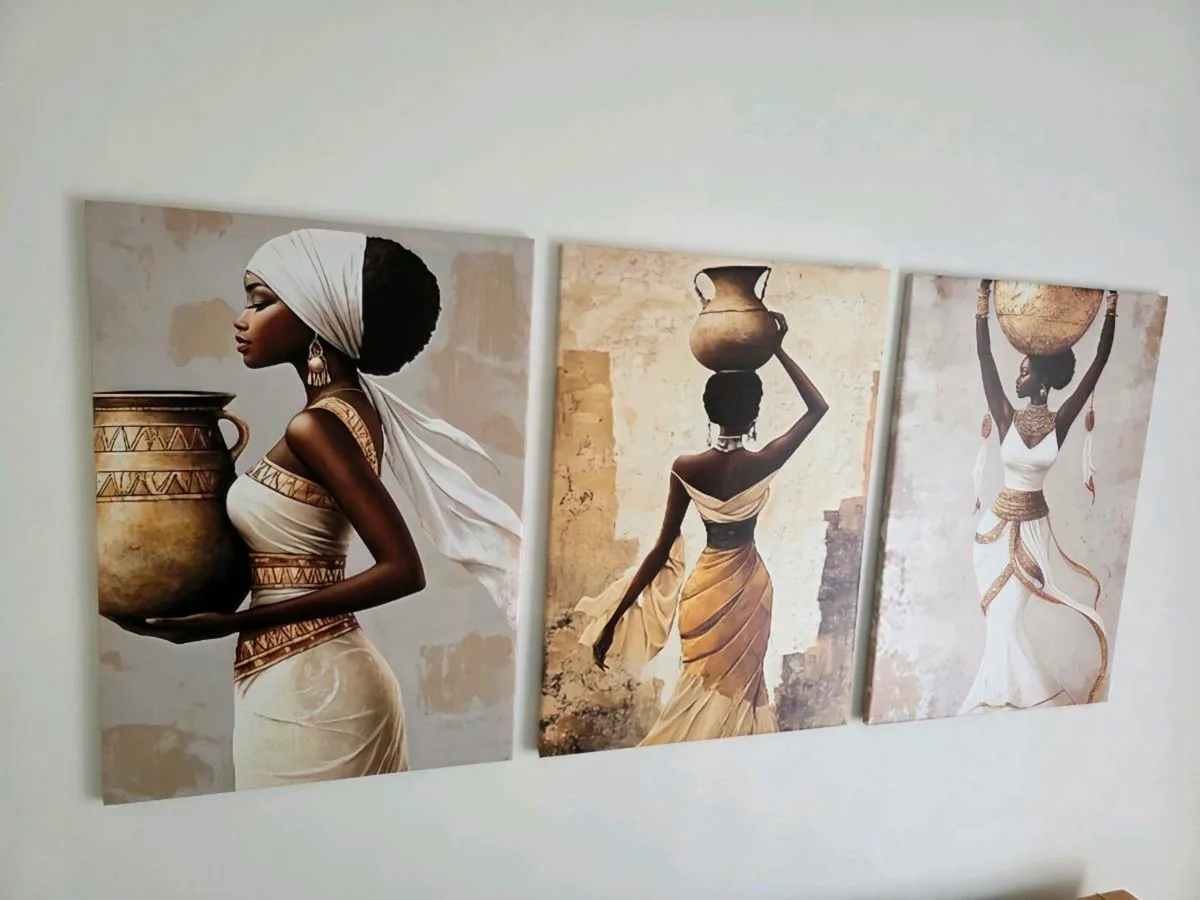 3 canvas 45x65cm - Image 1