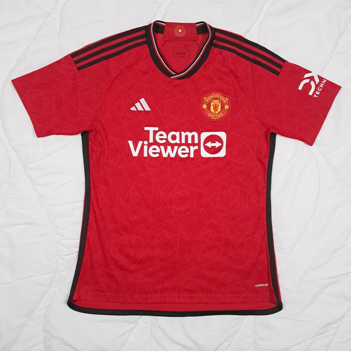 Adidas Manchester United 23 24 Mens Home Jersey L - Image 1