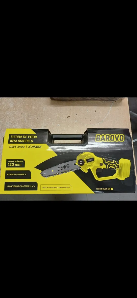 New Bravo 6inch" Battery Chainsaw - Image 1