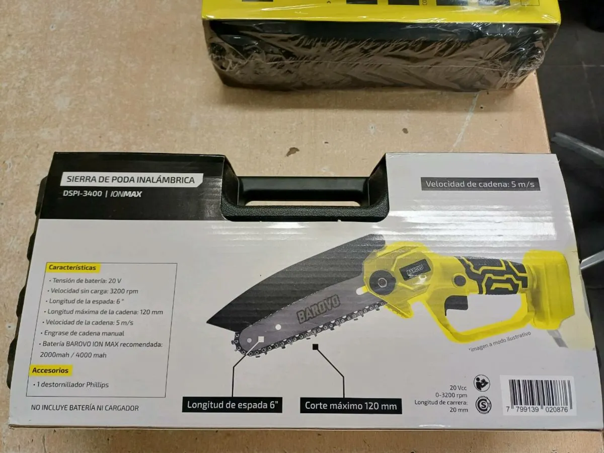 New Bravo 6inch" Battery Chainsaw - Image 3
