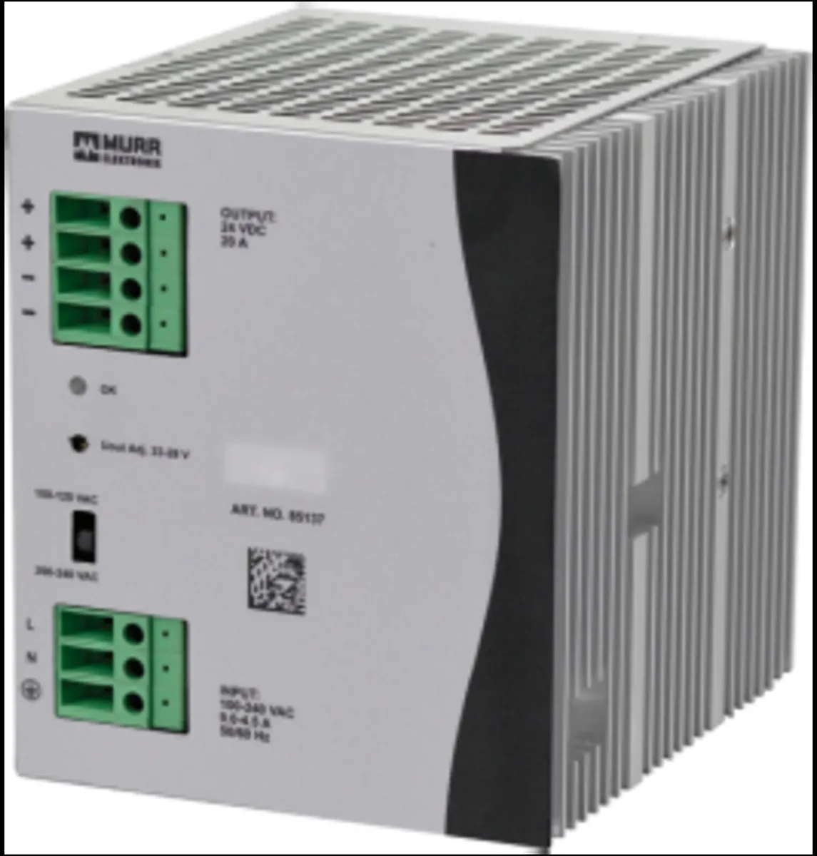 Murrelektronik 85137 Eco-Rail-2 DIN PSU 24V DC 20A - Image 1
