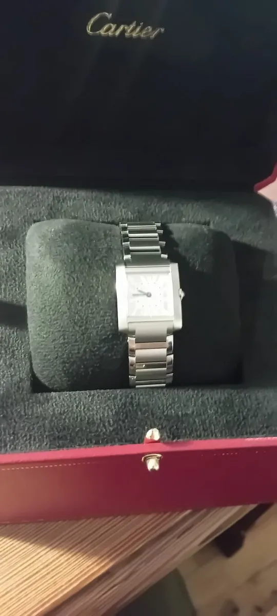 Cartier Tank francaise  ladies luxury watch - Image 4