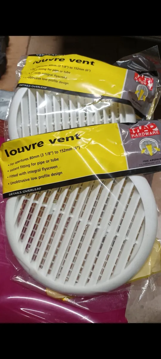 Louvred vent ,gas, ventilation, fresh air - Image 1