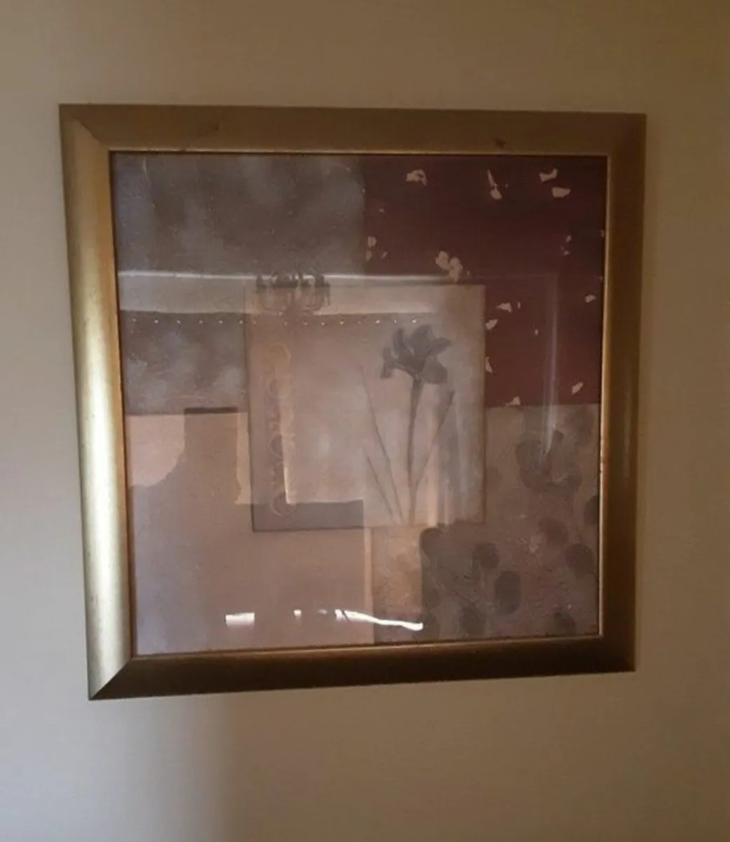 Beautiful Large Gold Framed Picture - Image 1