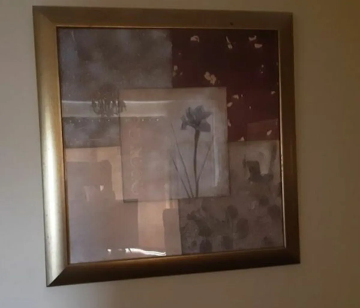 Beautiful Large Gold Framed Picture - Image 2