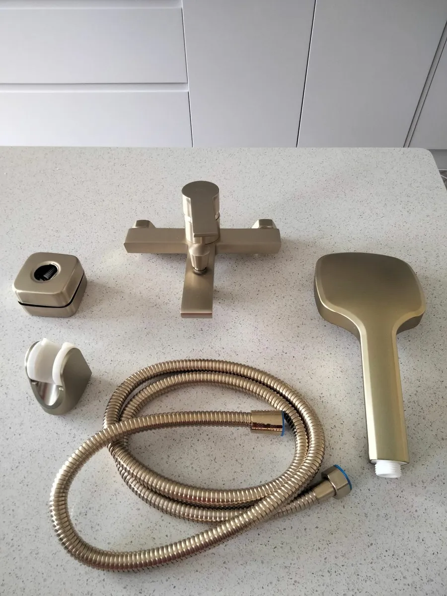 Bath faucet REA STORM Brush Gold - Image 1