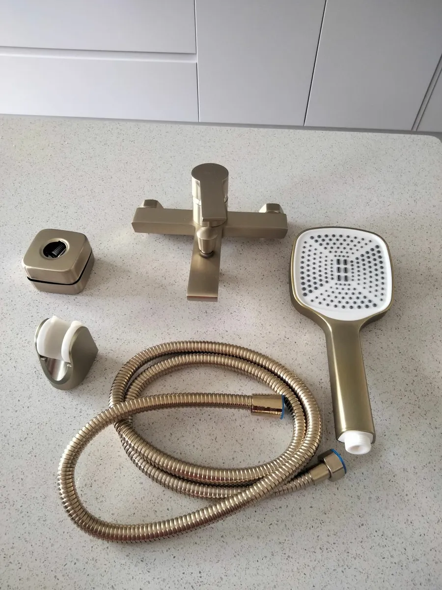 Bath faucet REA STORM Brush Gold - Image 2