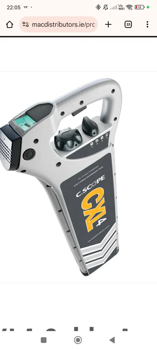 C Scope CXL4 Cable Avoidance Tool