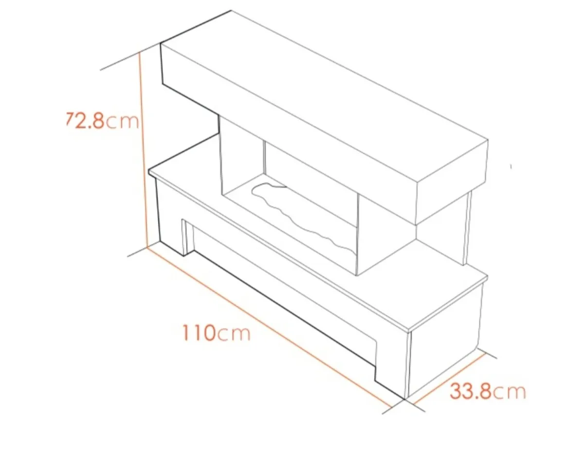 Electric Fireplace Suite - Image 2