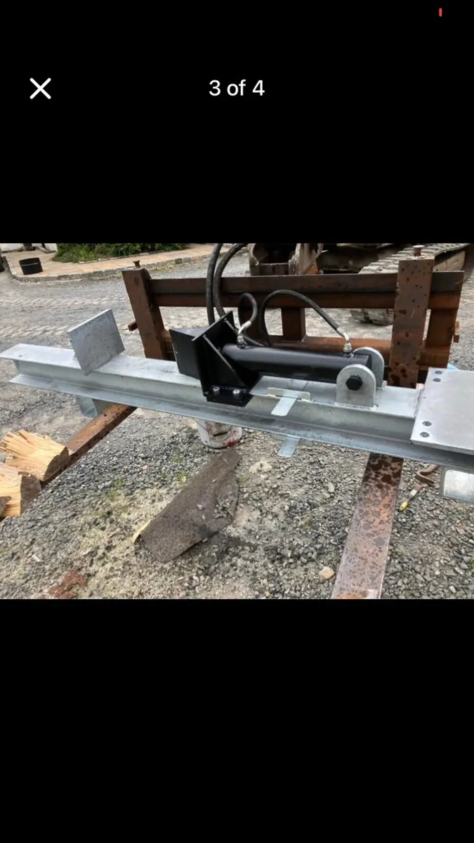 Galvanised Log splitters digger - Image 2