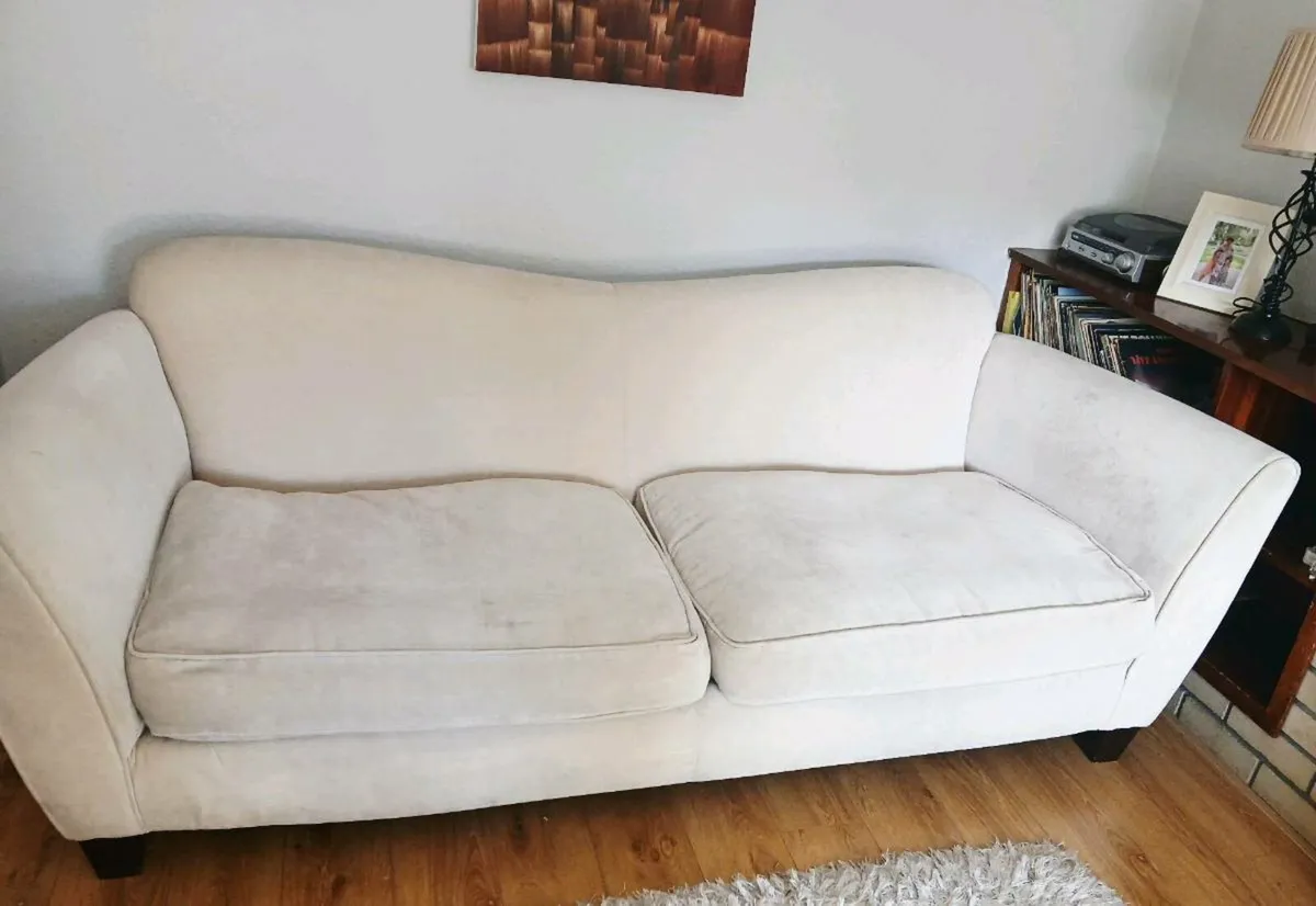 3 Seater Sofa and Matching Armchair - Image 1