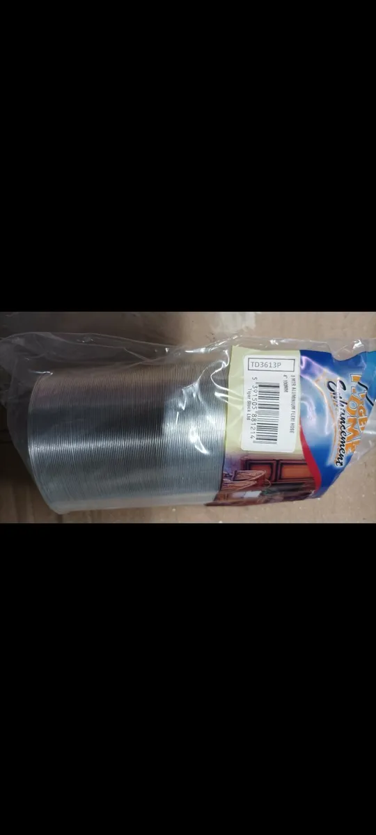 3 metre Aluminium Flexible hose 4 inch 100 mm - Image 3