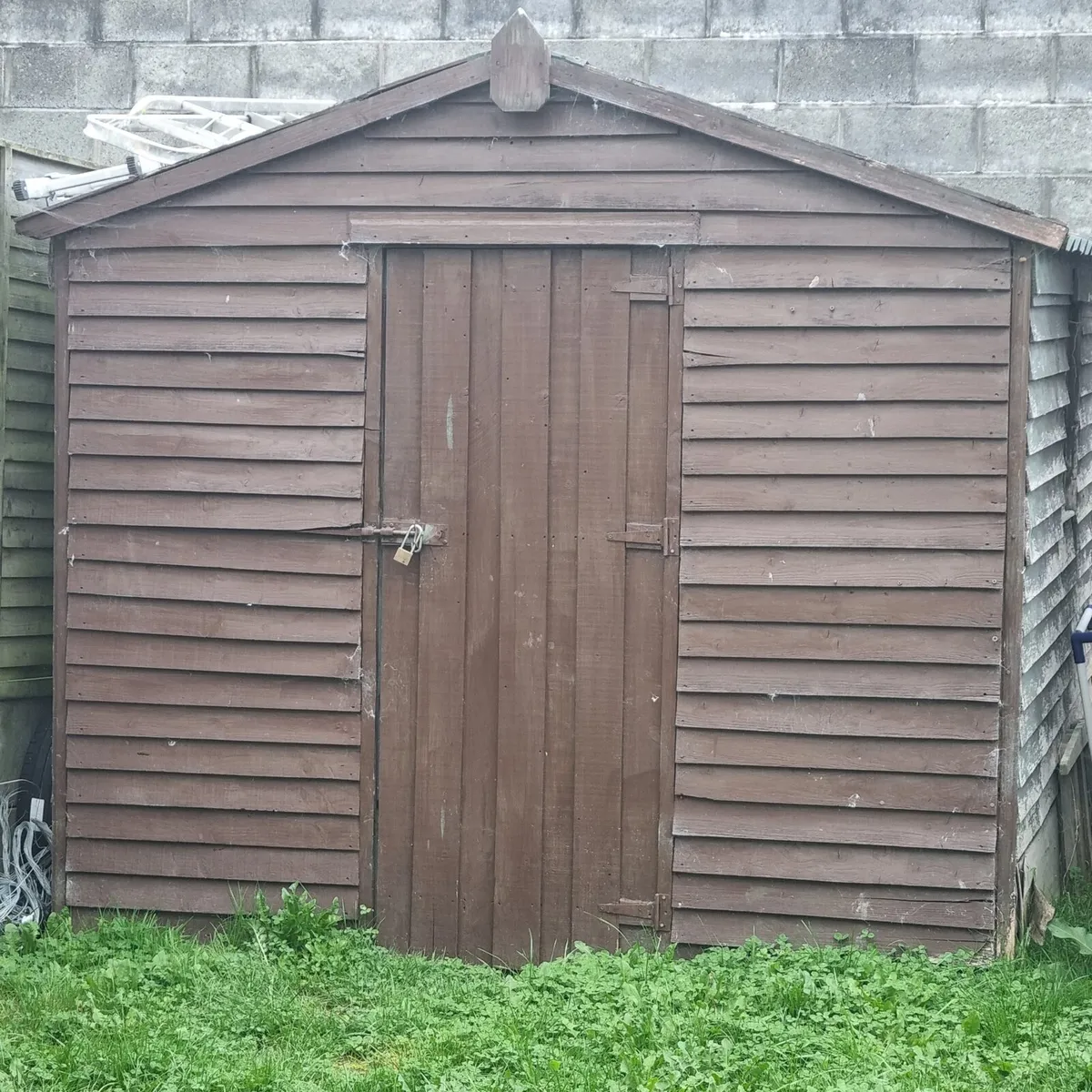 Shed 8x10 metal roof