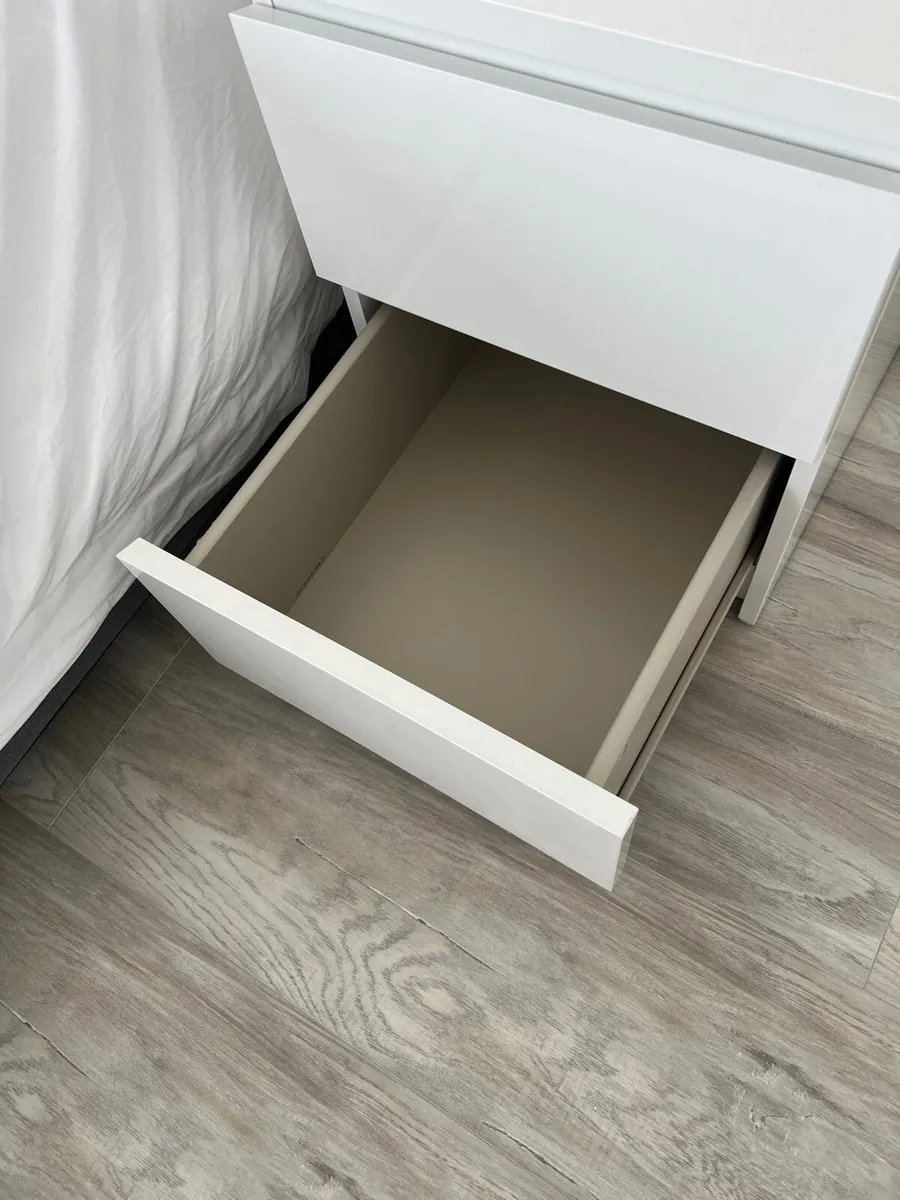 Brand New Bedside Lockers x 2 - Image 3