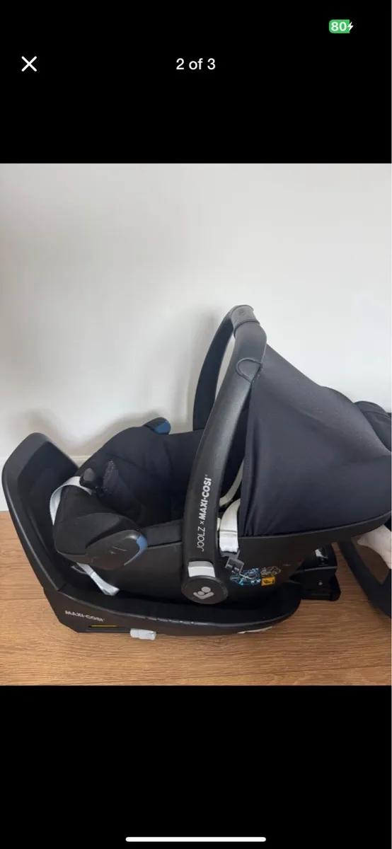 Joolz Car seat and Isofix - Image 2
