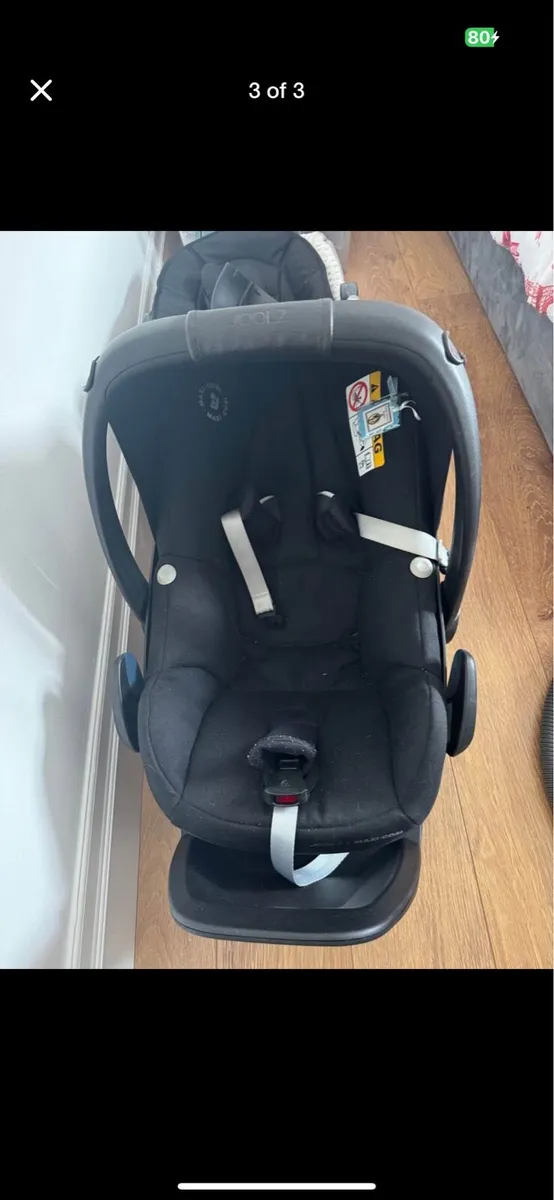 Joolz Car seat and Isofix - Image 3