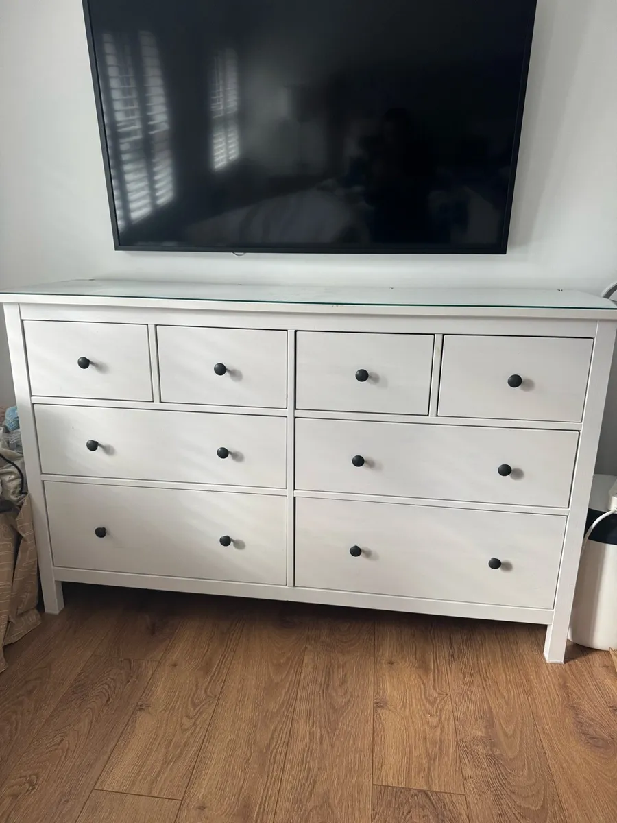 Hemnes Ikea unit For Sale- 12 drawers - Image 1