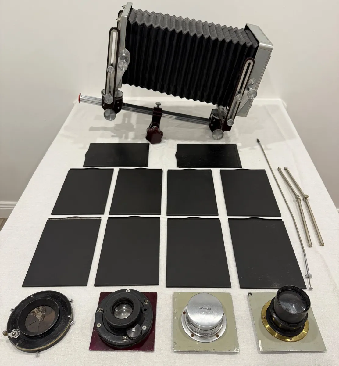 Large format 5x7 monorail camera kit - Image 1