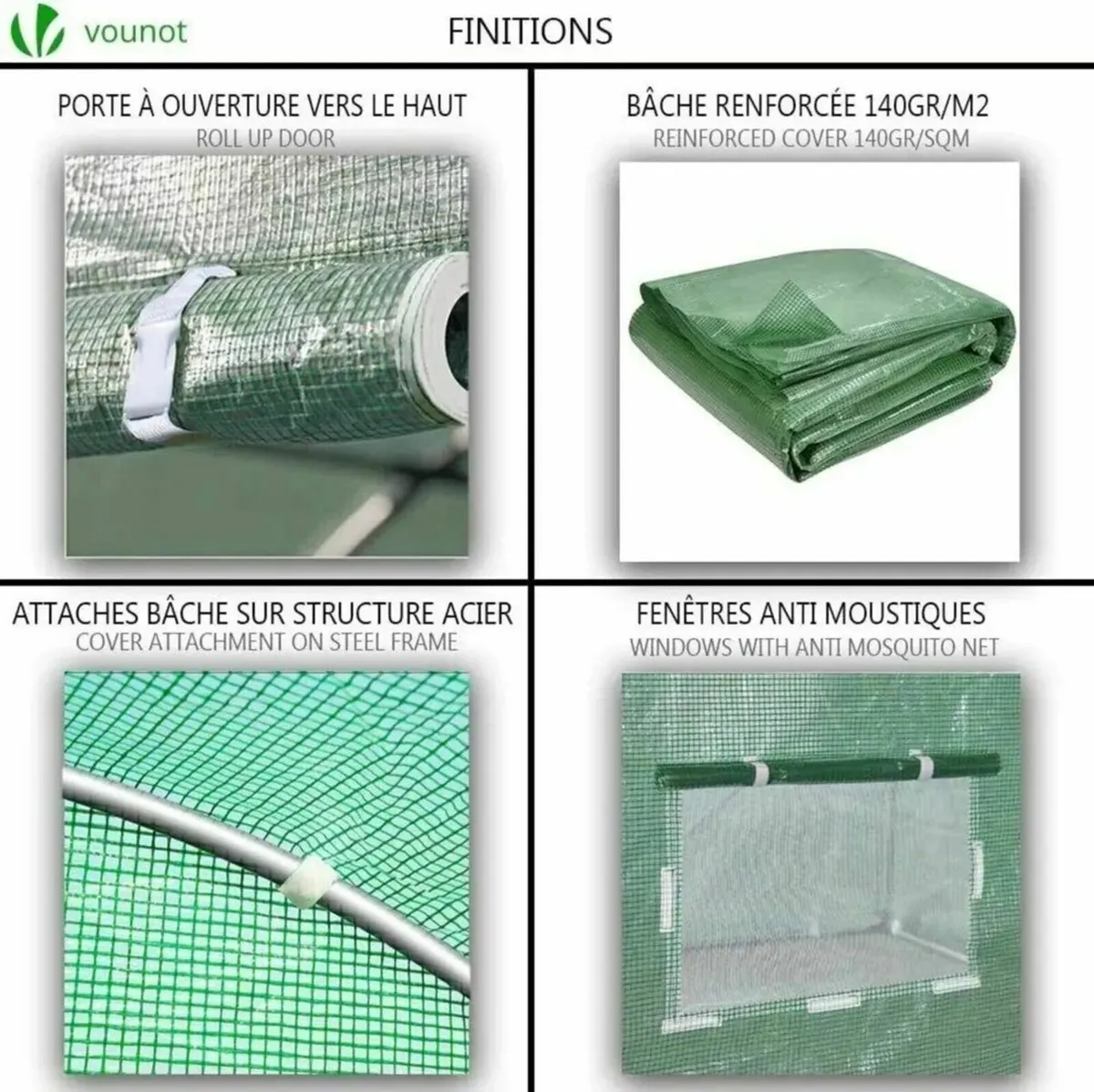 4x3x2m Polytunnel Greenhouse – 12m² Garden - Image 2