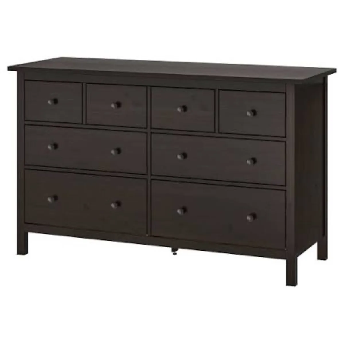Ikea Hemnes Chest of 8 drawers, dark brown - Image 3