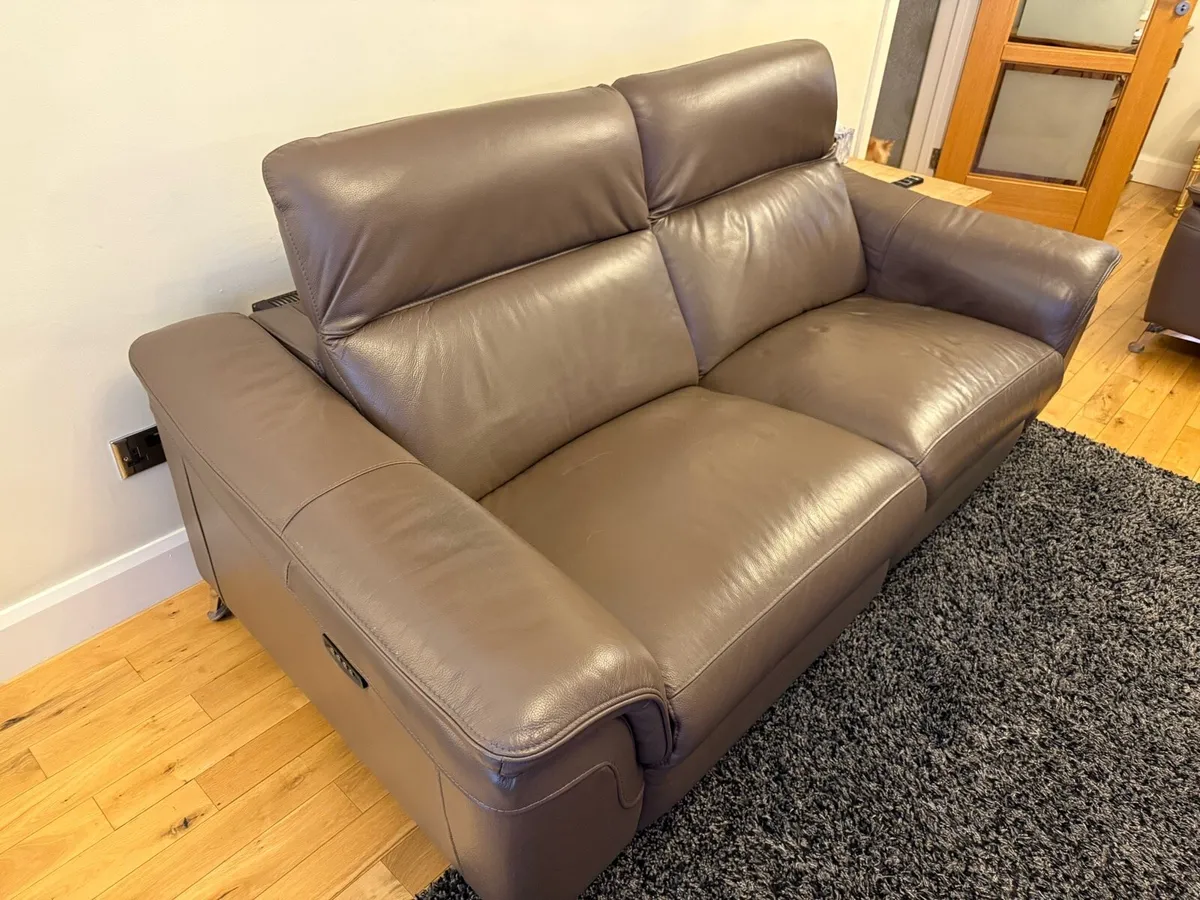 Leather Recliner 3+2 - Image 1