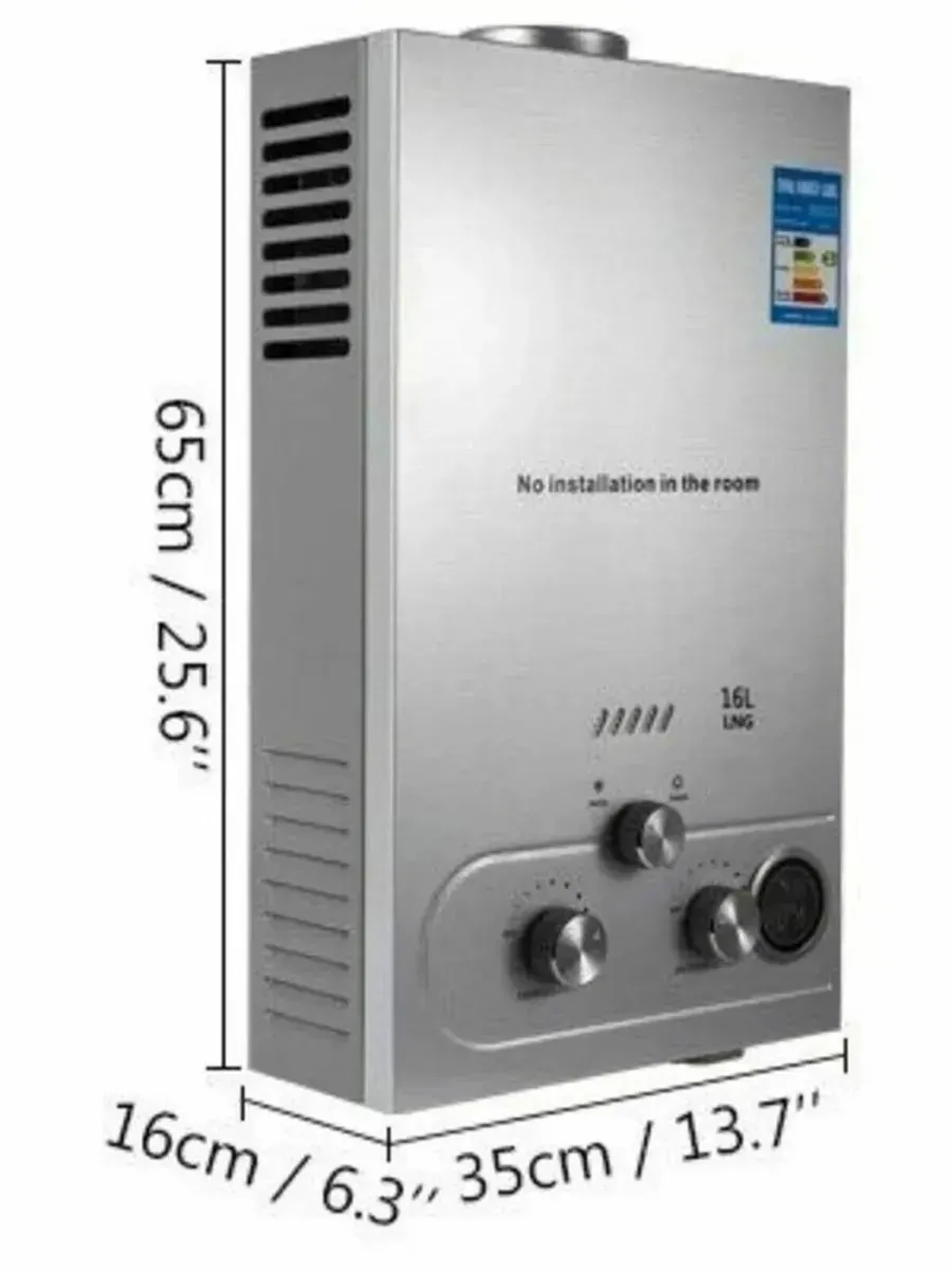 16L Instant Propane Gas Water Heater Caravan - Image 3