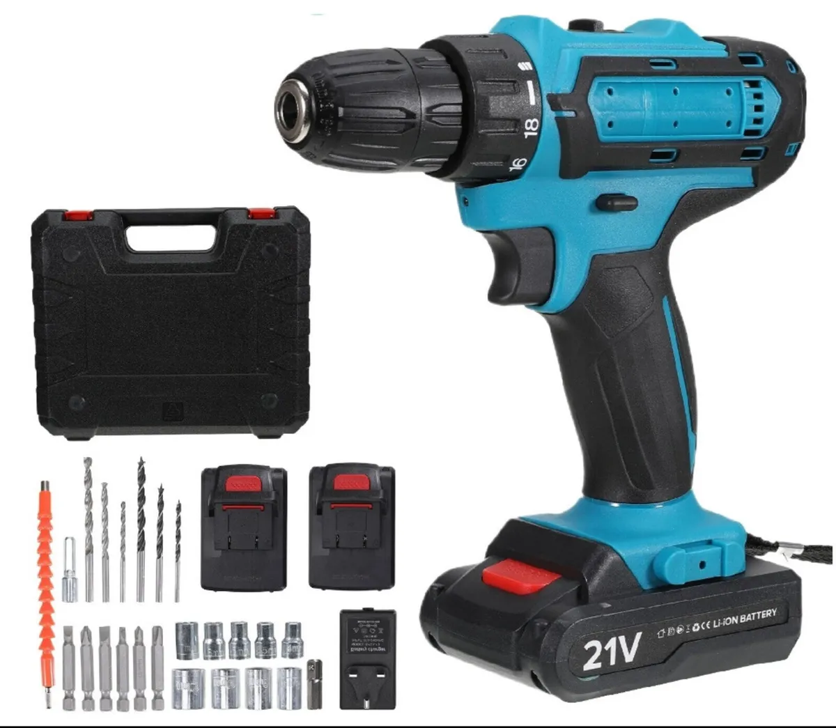 NEW 21V Cordless Drill Combi Screwdriver - Image 2