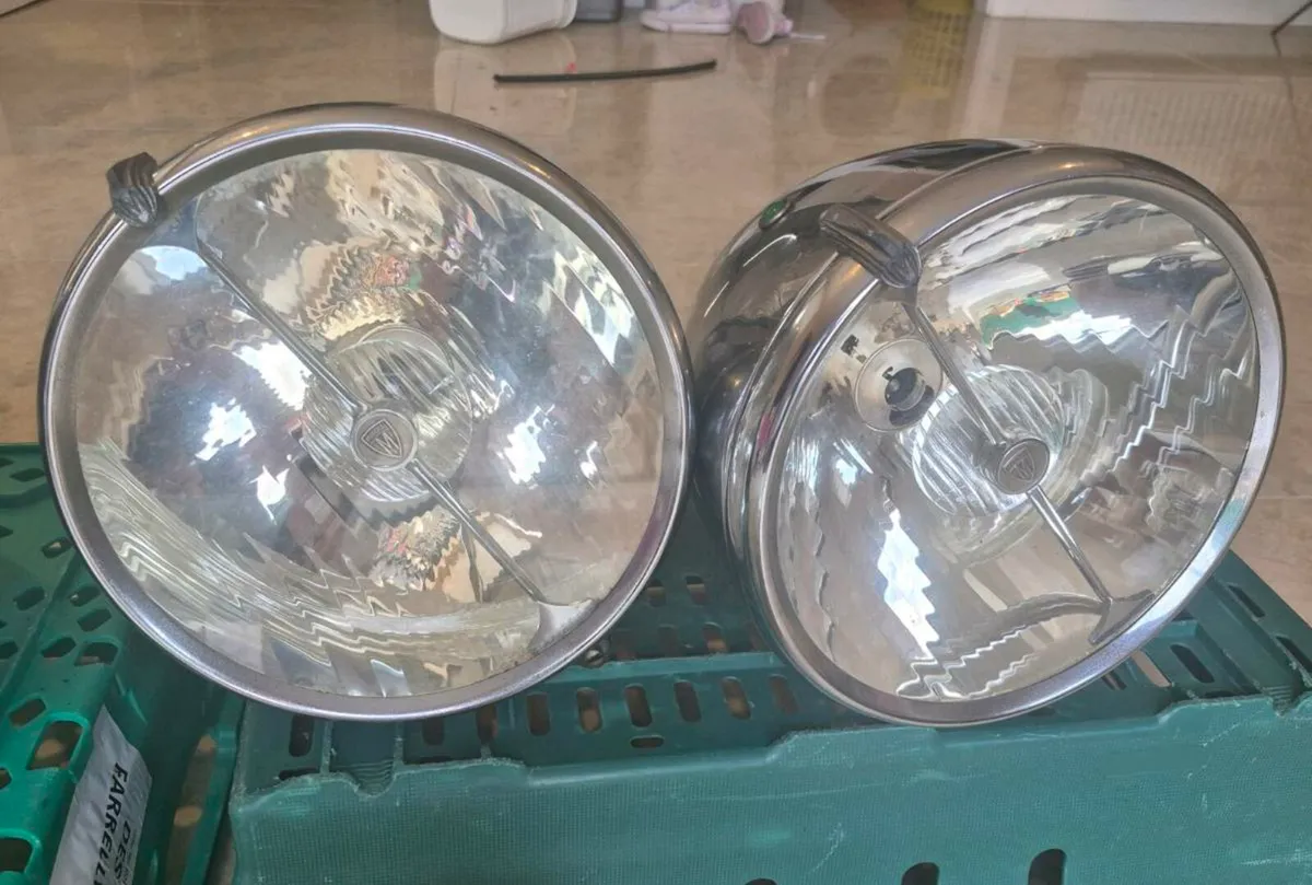 MARCHAL M133 HEAD LAMPS AUSTIN 7 MORRIS RUBY VINTA - Image 3