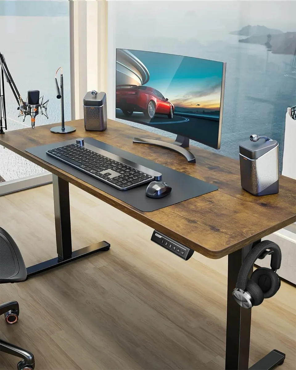 Electric Standing Desk Height Adjustable 120 x 60c - Image 2