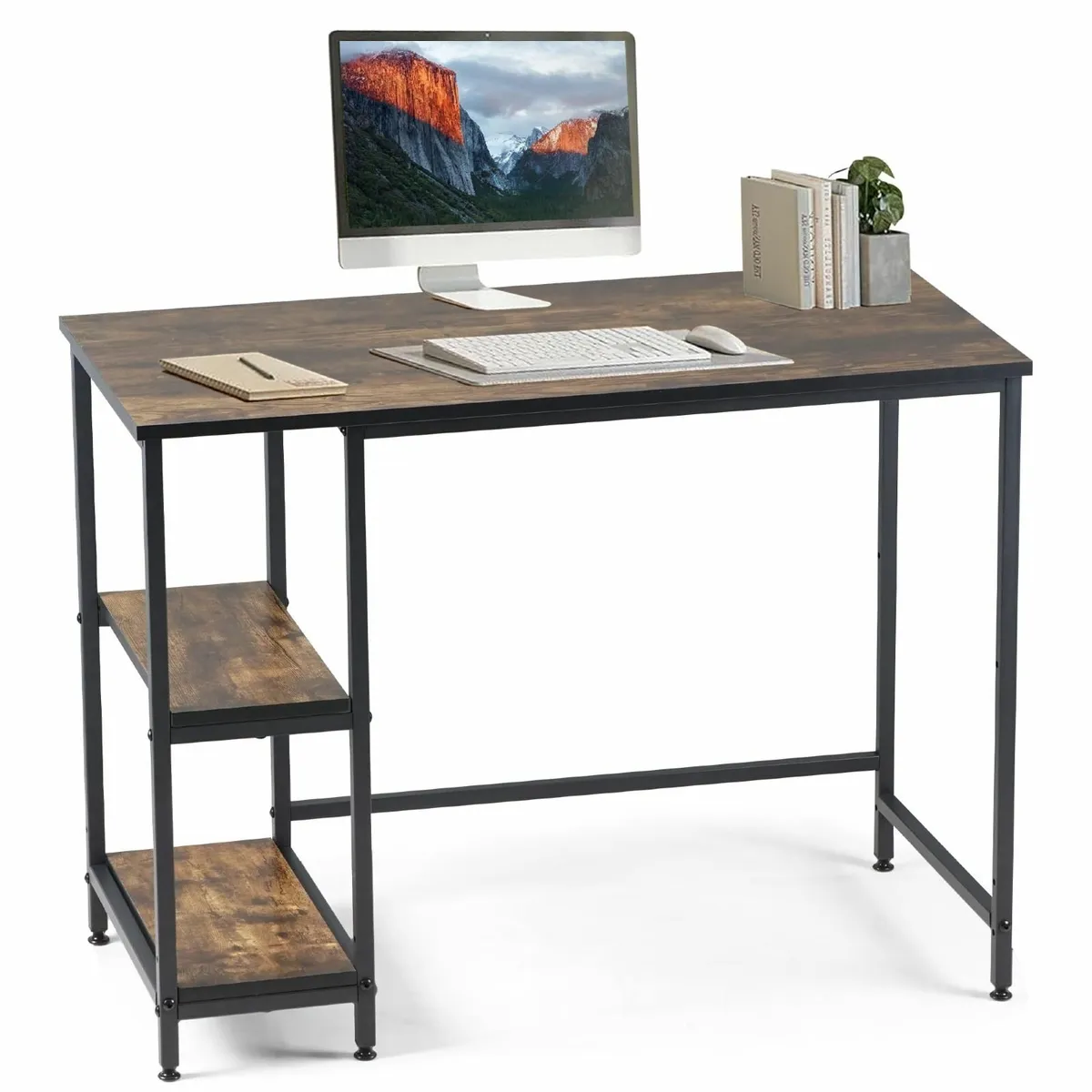.100cm computer home office desk study table writi - Image 1