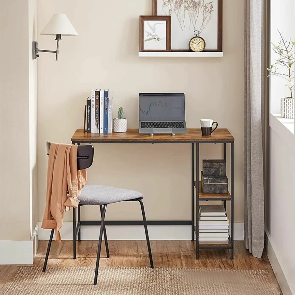 .100cm computer home office desk study table writi - Image 2