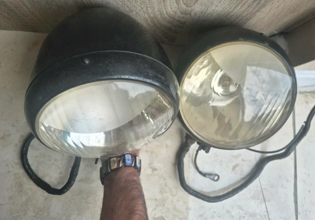VINTAGE BULLET HEADLIGHT 1930's CORCORAN BROWN GLA - Image 2