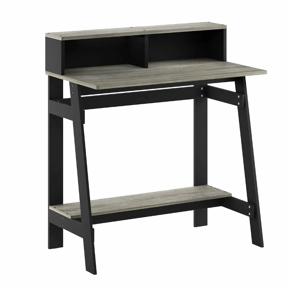 Simplistic A Frame Computer Desk Study Writing Bla - Image 1