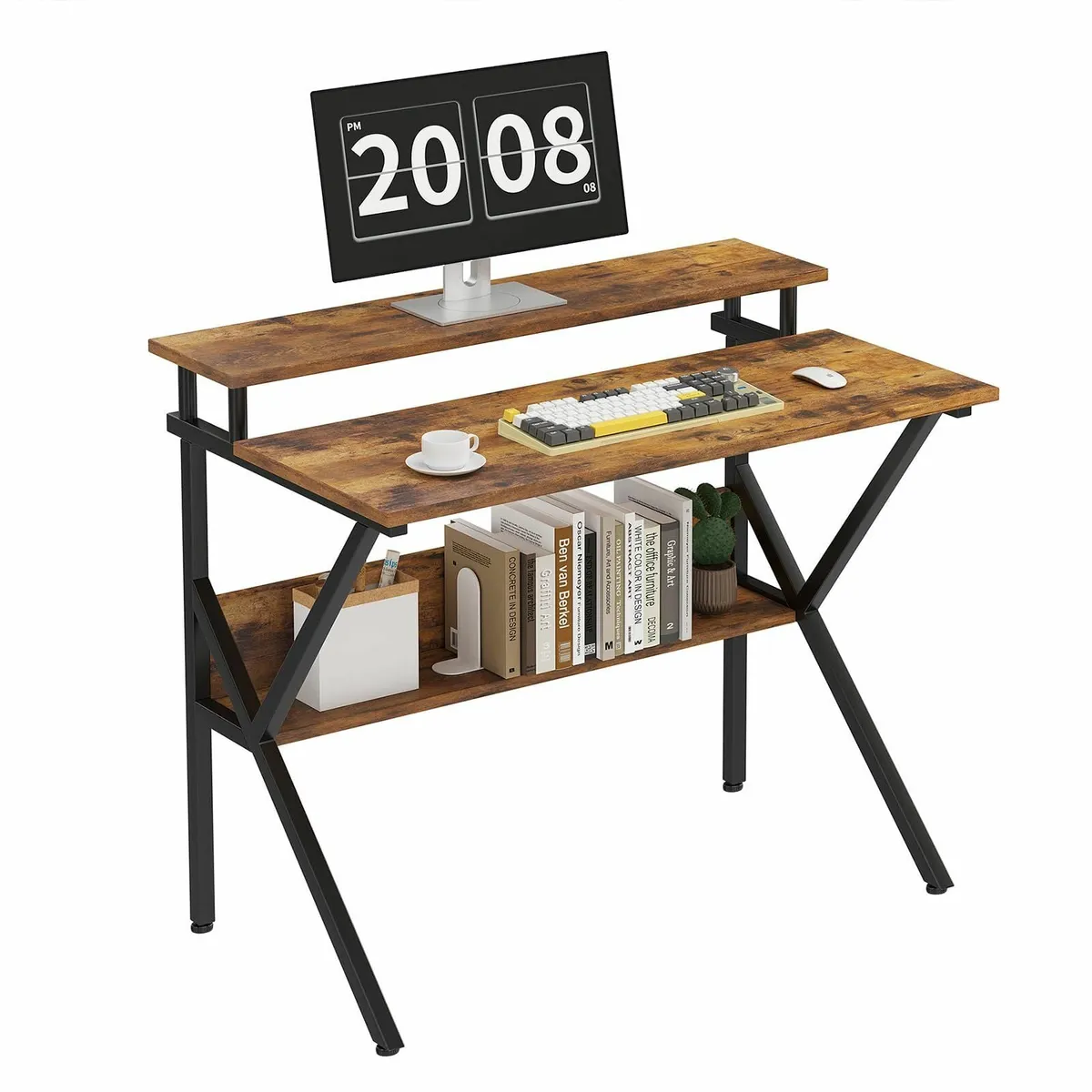 70cm Computer Desk Home Office for Small Spaces Ru - Image 1