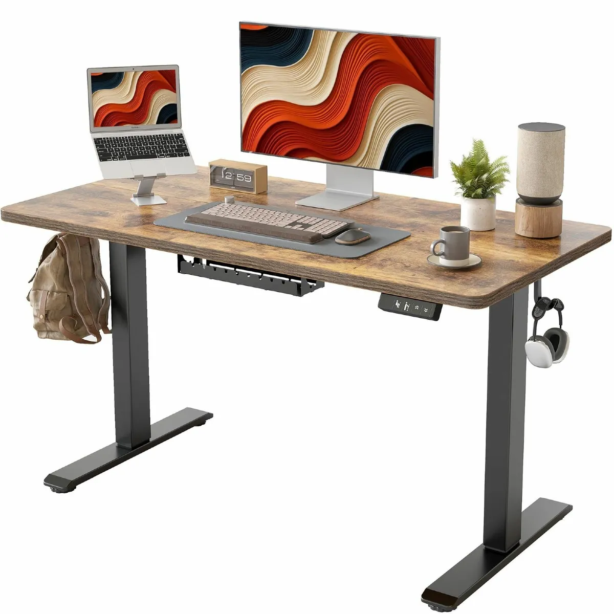Height Adjustable Electric Standing Desk - 100x60 - Image 1