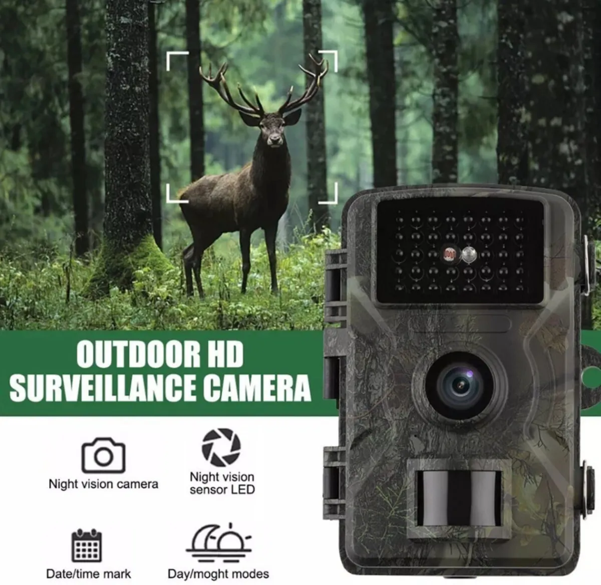 NEW Outdoor Security Camera Wildlife Night Vision - Image 1