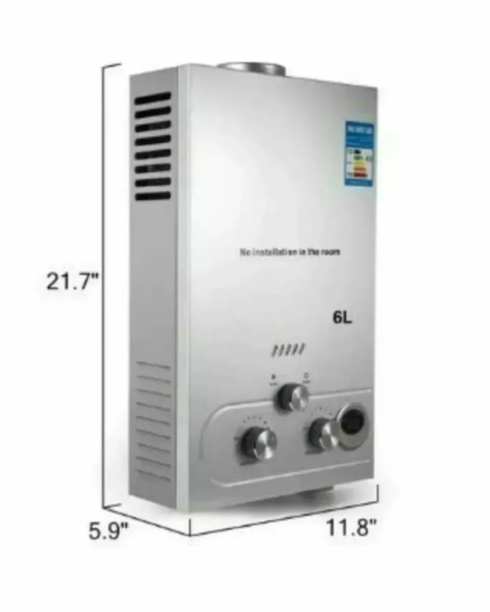 8L Propane Gas Water Heater Campervan - Image 3