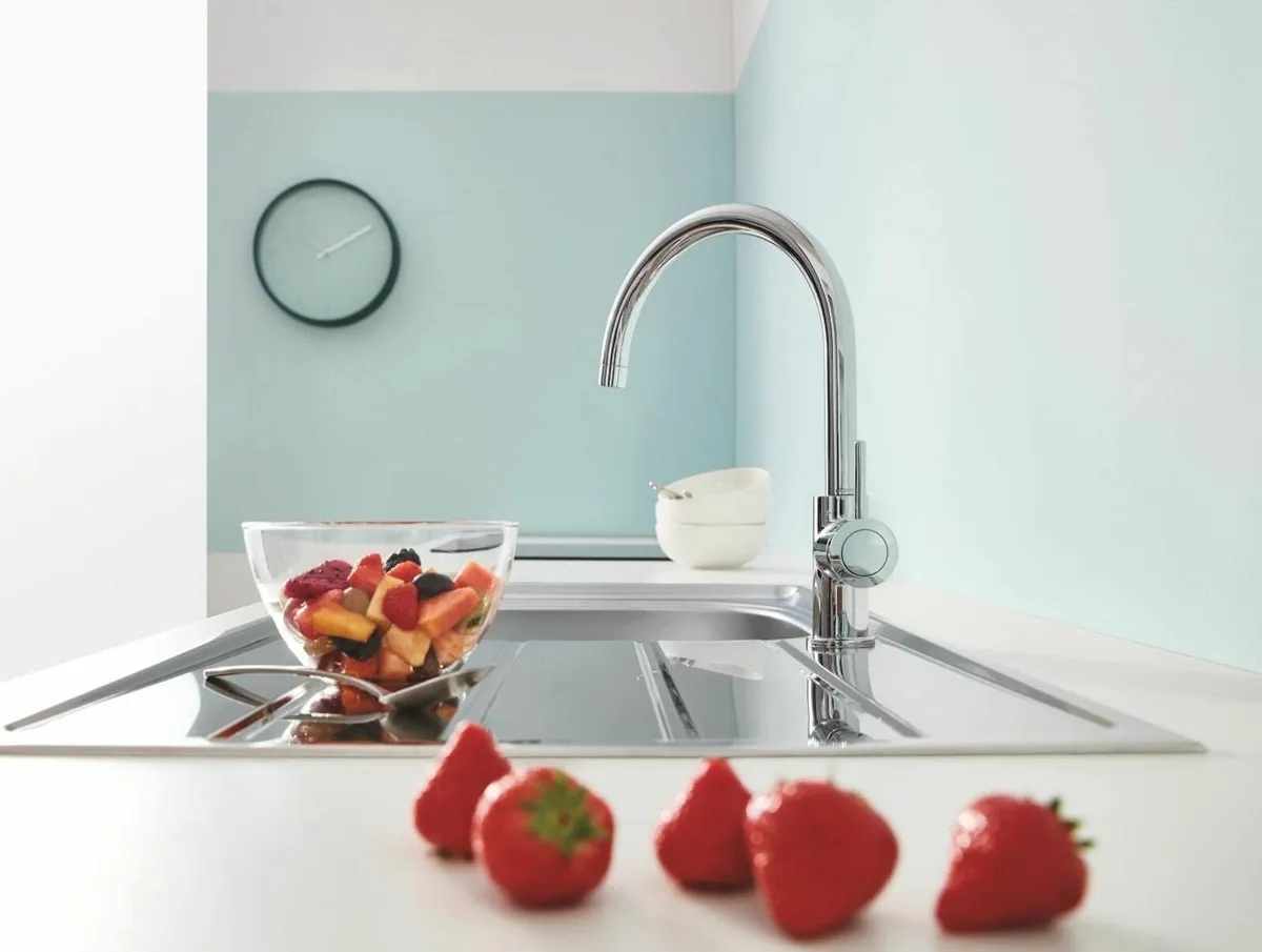 Start – Single Lever Kitchen Mixer Tap (High C-Spo - Image 2