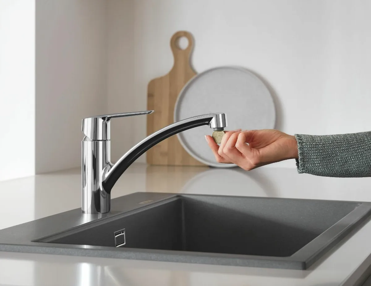 QUICKFIX Start - Kitchen Sink Mixer Tap (Low Spout - Image 2