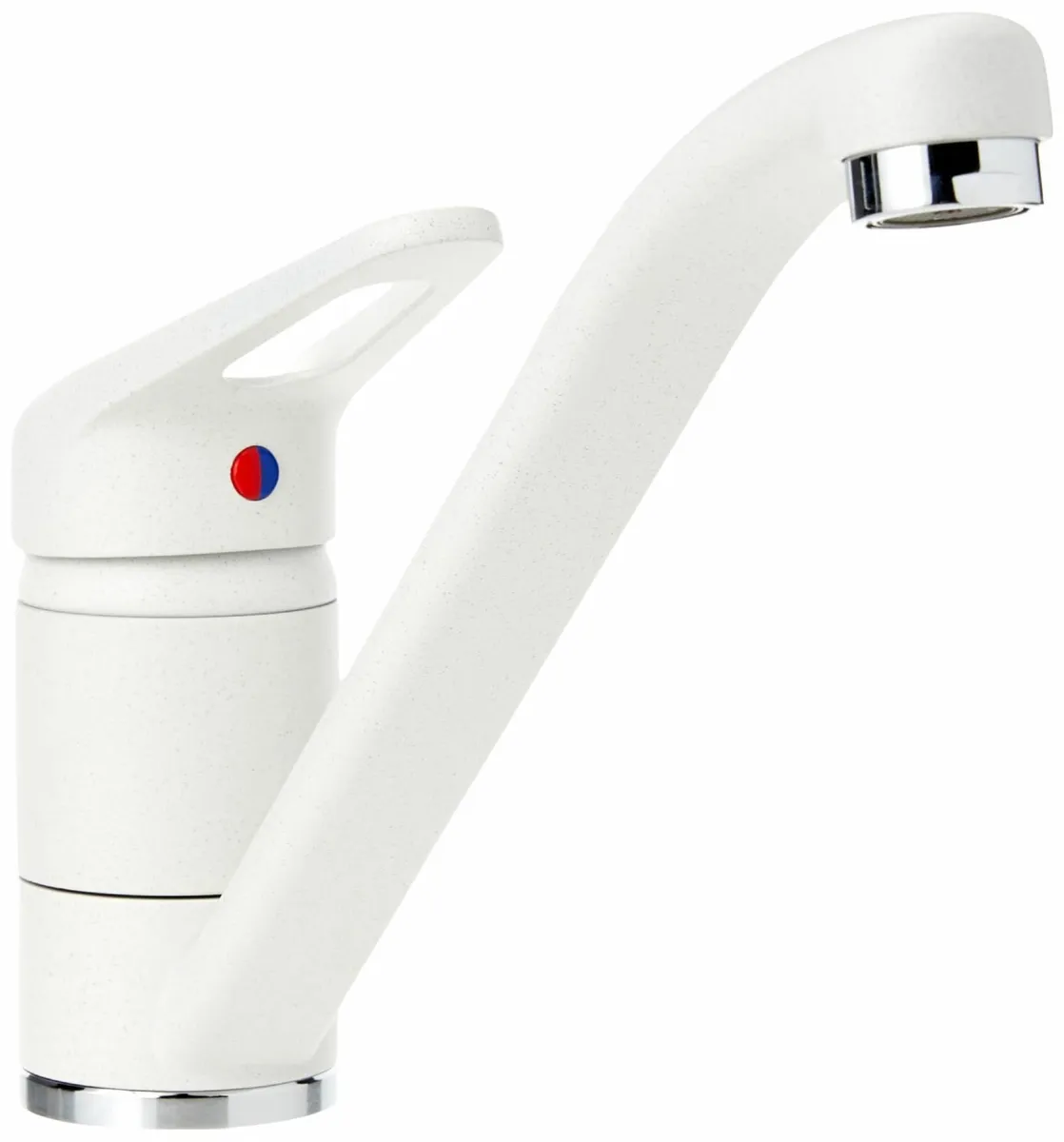 Polar White Kitchen Sink tap Fixed spout Made of G - Image 3