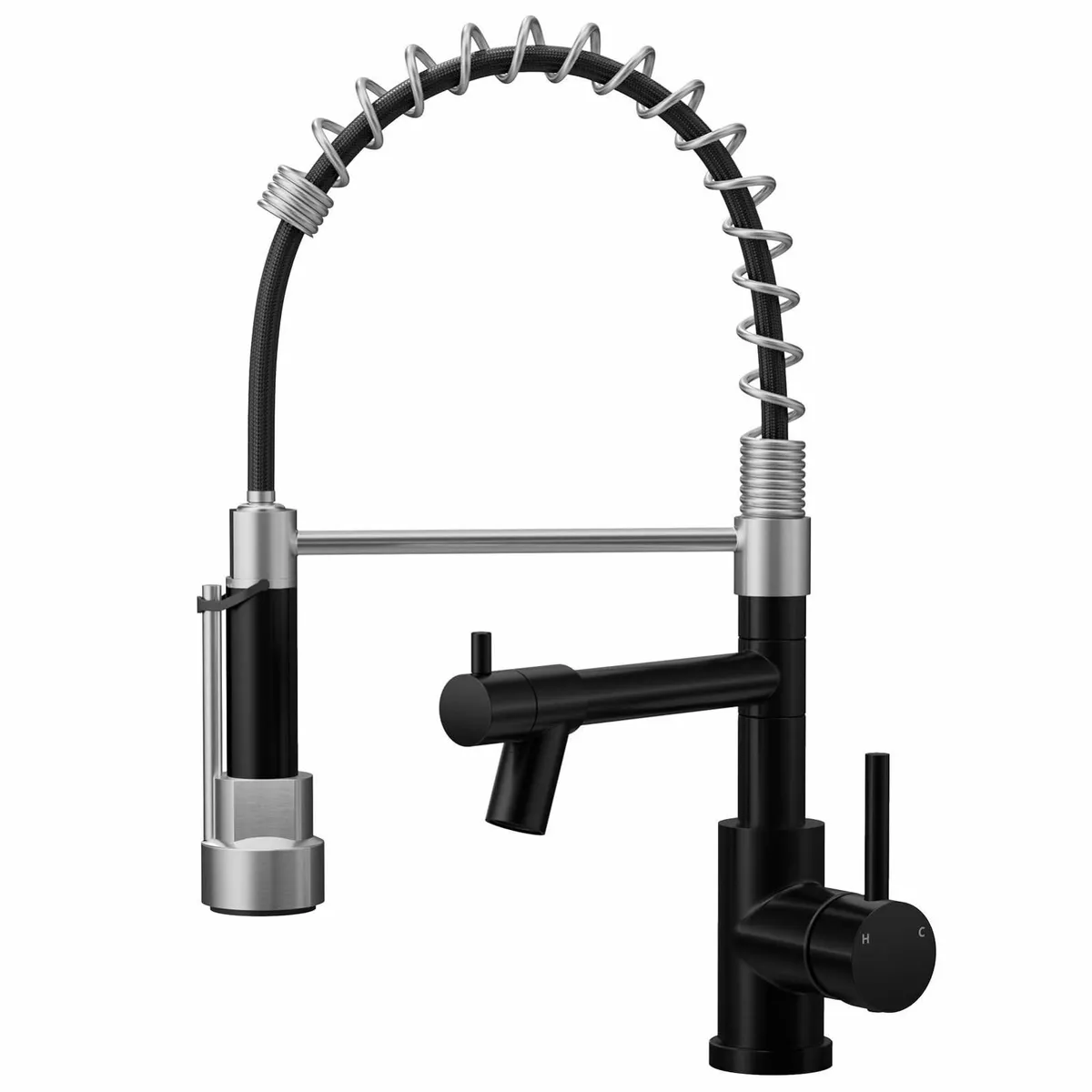 Professional Kitchen TapHigh Arc Taps Pull Out Spr - Image 1