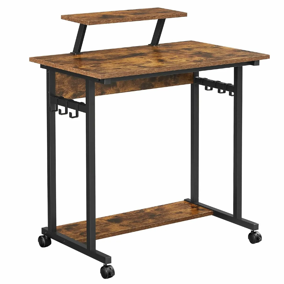 Mobile Computer Desk Study Writing Table Monitor S - Image 1